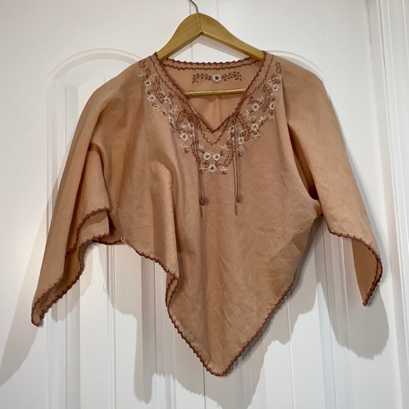Vintage 1970s Poncho - Picture 1 of 2